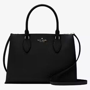 **NWT** KATE SPADE Rae Medium Satchel Crossbody Bag - Black